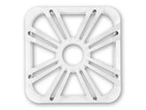 12" Square White LED Grille