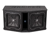 Dual 12" L7 2Ω Loaded Enclosure