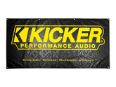 KICKER Vinyl Banner