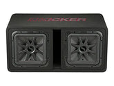 Dual 12" L7R 2-Ohm Enclosure