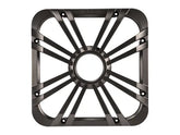 12" Square Charcoal LED Grille