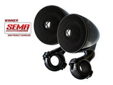PSM 3" 2Ω Gloss Black Enclosed Speaker Pair
