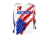Long Sleeve Powersports Flag Tee