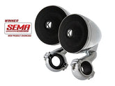 PSM 3" 4Ω Chrome Enclosed Speaker Pair