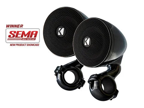 PSM 3" 4&Omega; Gloss Black Enclosed Speaker Pair
