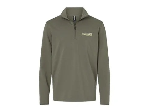 Green KICKER Logo Pullover