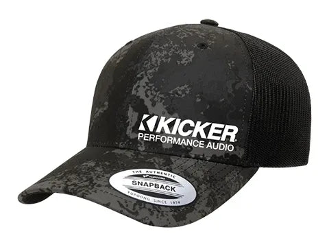 Camo Kicker Mesh Snapback Cap