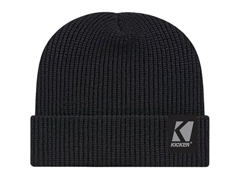 Black Kicker Performance Audio Beanie