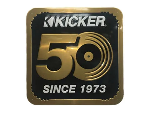 KICKER Metal Sign