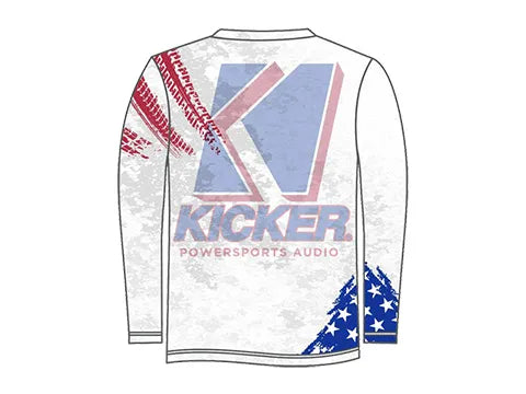 Long Sleeve Powersports Flag Tee