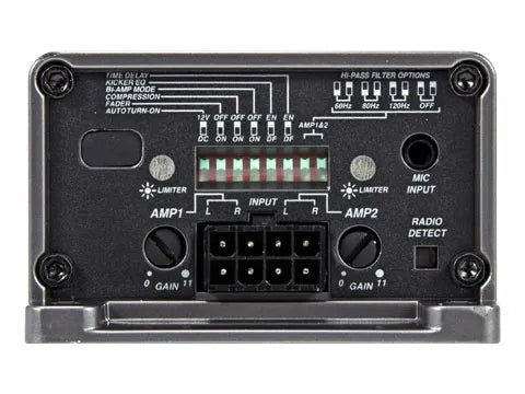 KEY200.4 Smart 4-Ch. Amplifier (auto-EQ/processor)