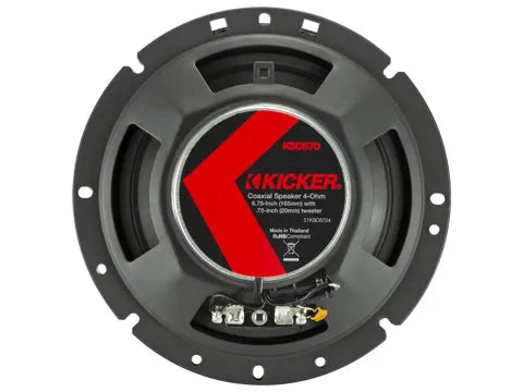 KSC670
6.75" Coaxial Speakers