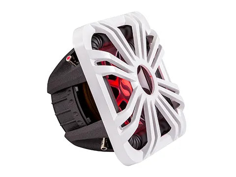 10" Square White LED Grille