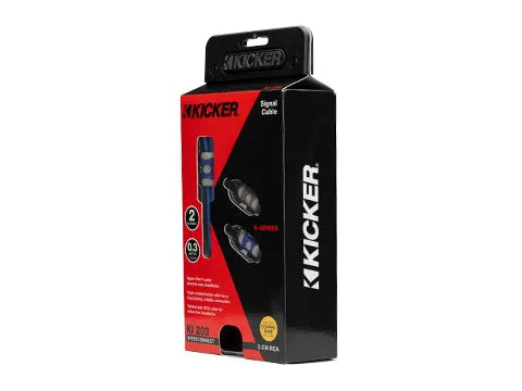 "Shorty" 0.3 Meter 2-Channel Signal Cable