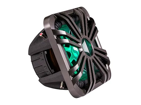10" Square Charcoal LED Grille