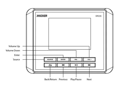 KRC55 Digital Remote Controller