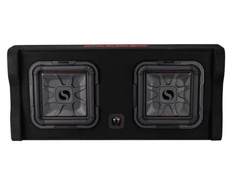 Dual Down-Firing 12" L7T 2-Ohm Enclosure